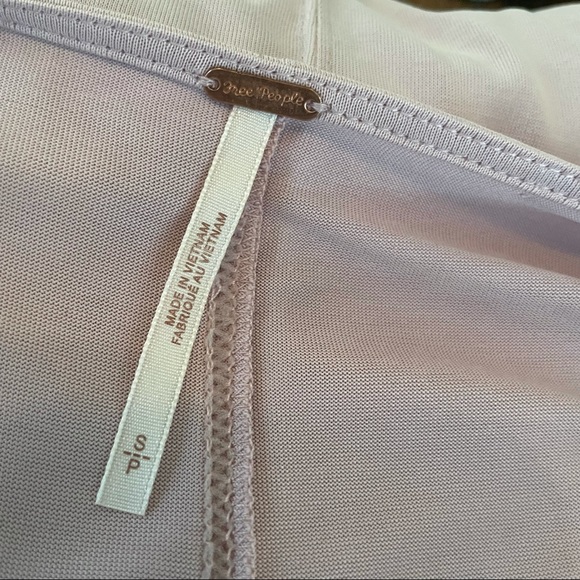 Free People Salt Peppa blouse lilac size small - Picture 6 of 7